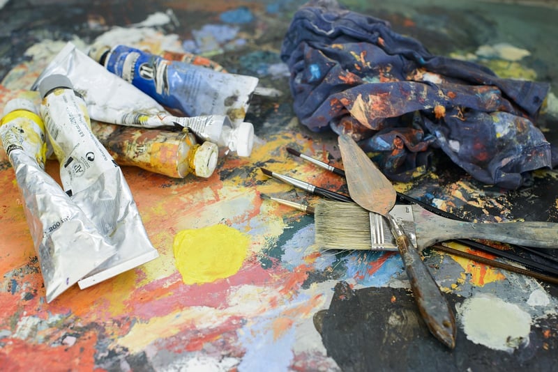 Artist Painting